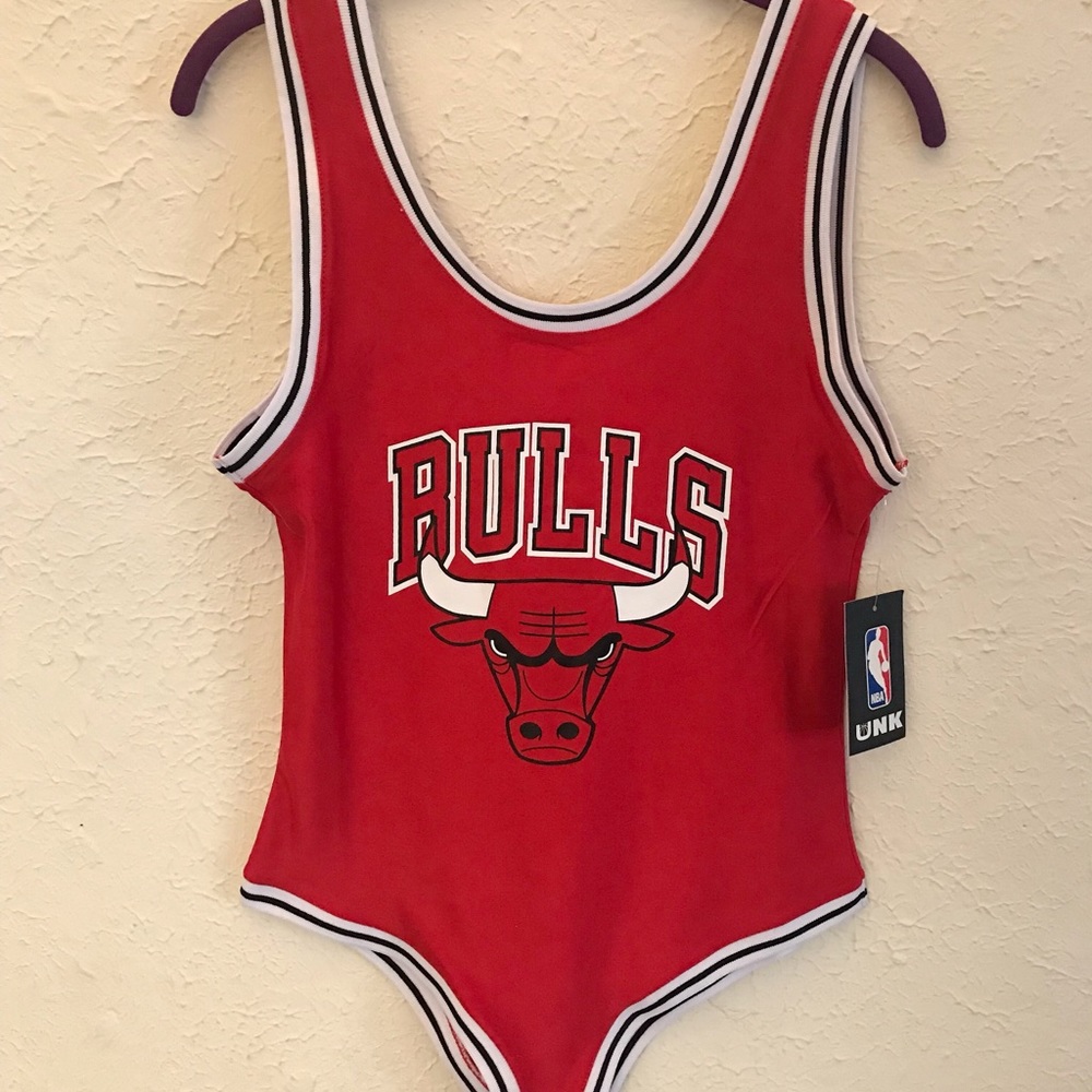 NWT Chicago Bulls NBA Topshop Bodysuit